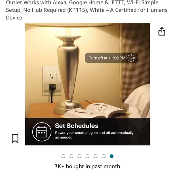 2pk Kasa Smart Wi-Fi Plug Slim‎ Energy Monitoring - Picture 6 of 14